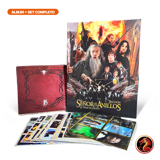 Álbum Trilogía El Señor de los Anillos: El viaje de Frodo + Set completo