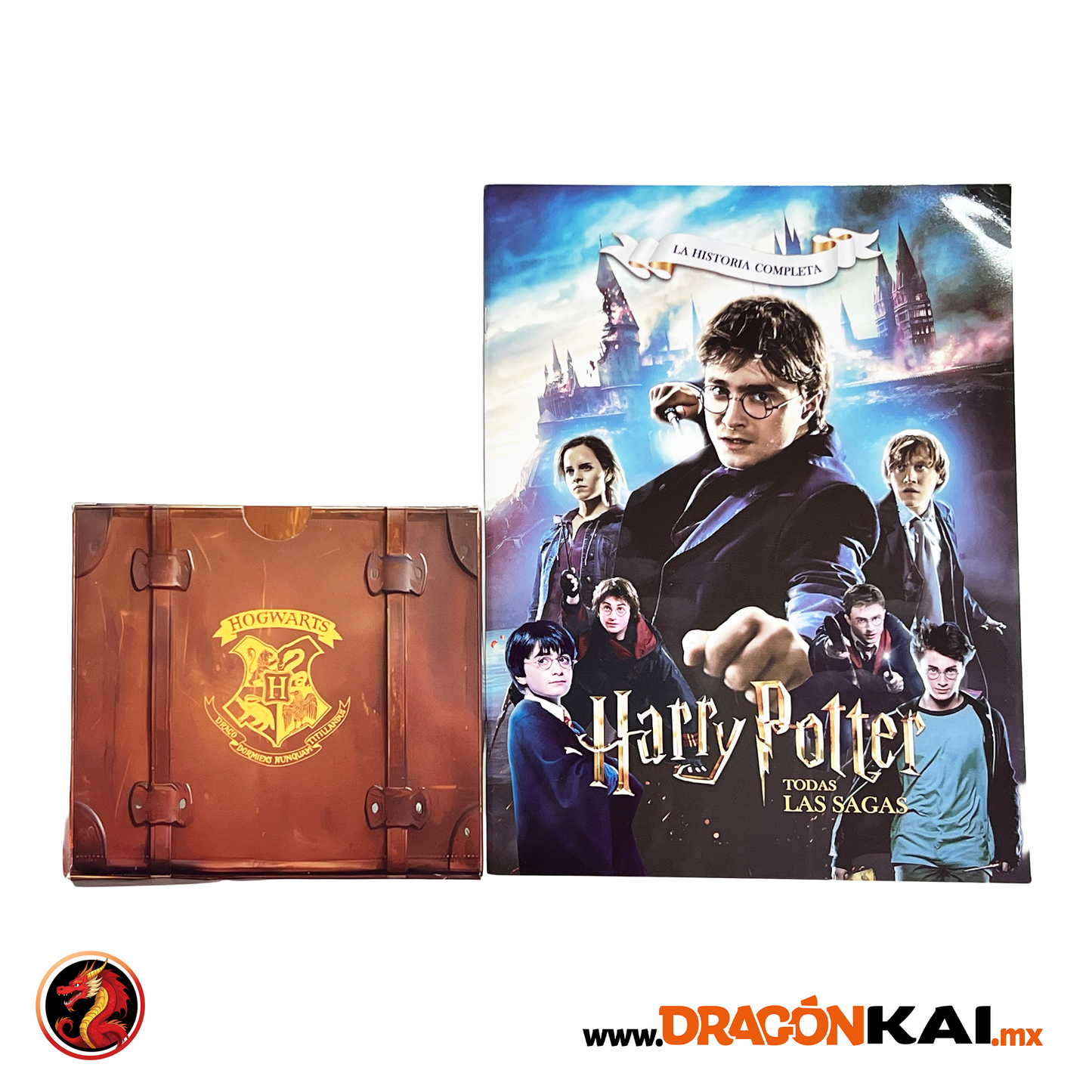 Álbum Harry Potter: Todas las sagas + Set completo a pegar