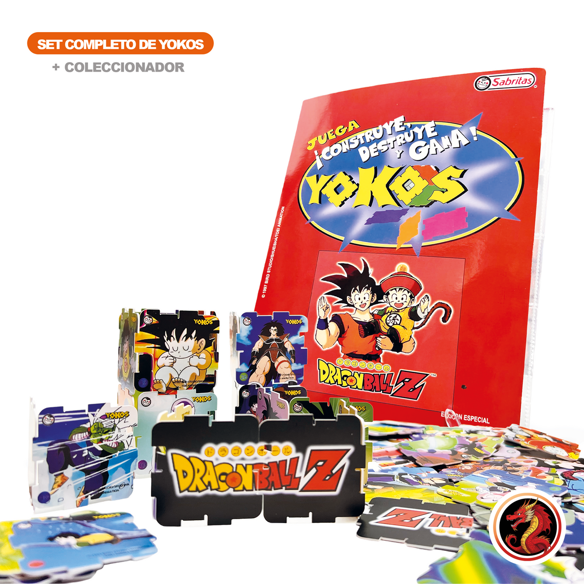 Yokos Dragon Ball Z. Colección completa. (Custom Ver.) 73 piezas + Coleccionador