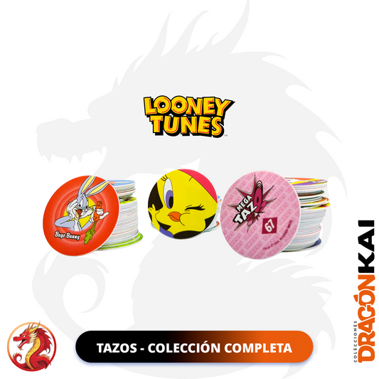 Tazos Looney Tunes. Colección completa (Custom Ver.) 100 piezas