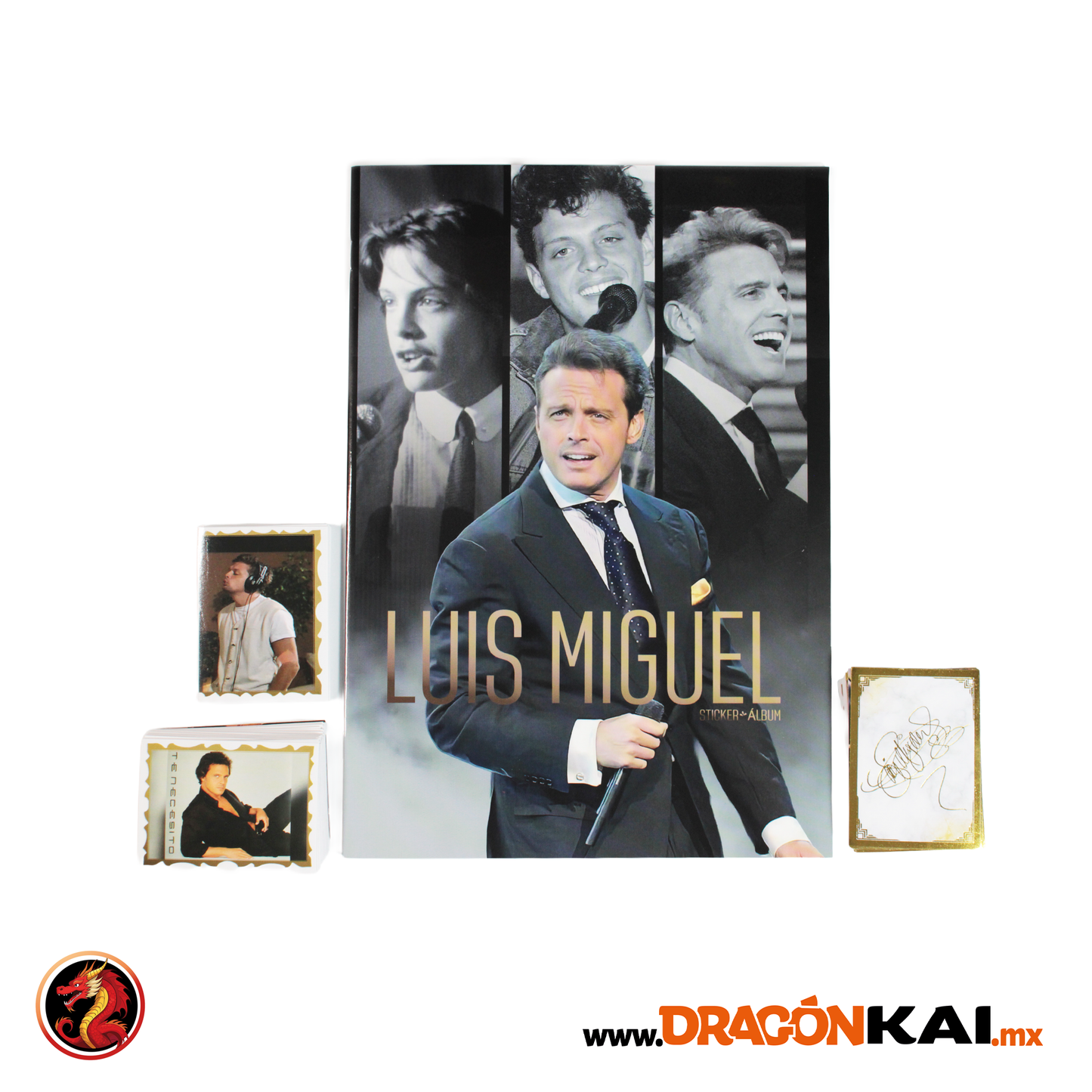Álbum Luis Miguel + Set completo a pegar