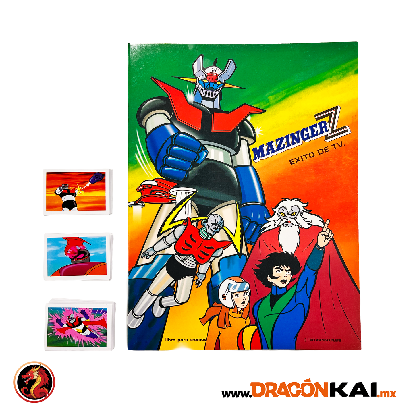 Álbum Mazinger Z + Set completo a pegar