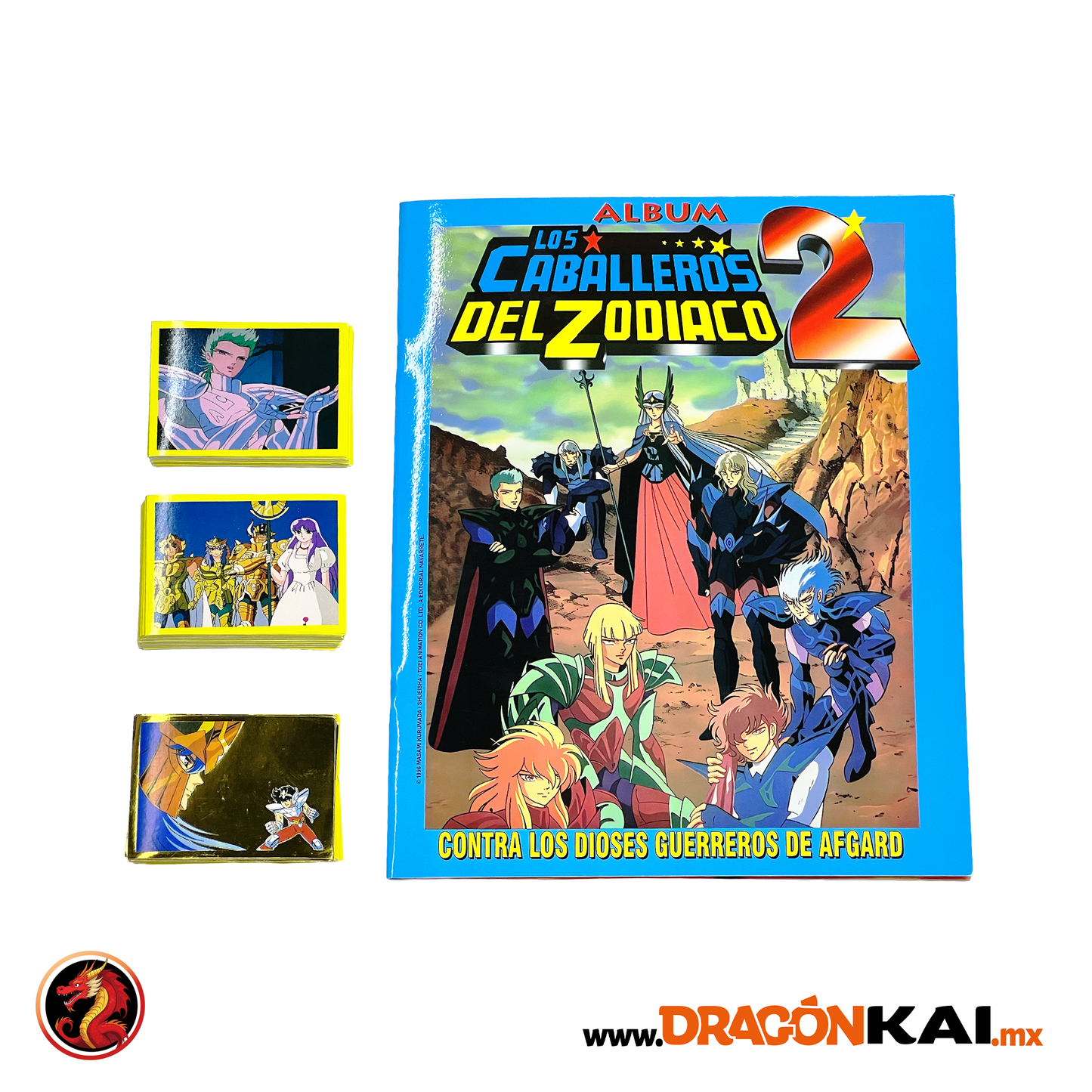 Álbum Caballeros del Zodiaco 2: Saga de Asgard (Re. Navarrete) + Set completo a pegar