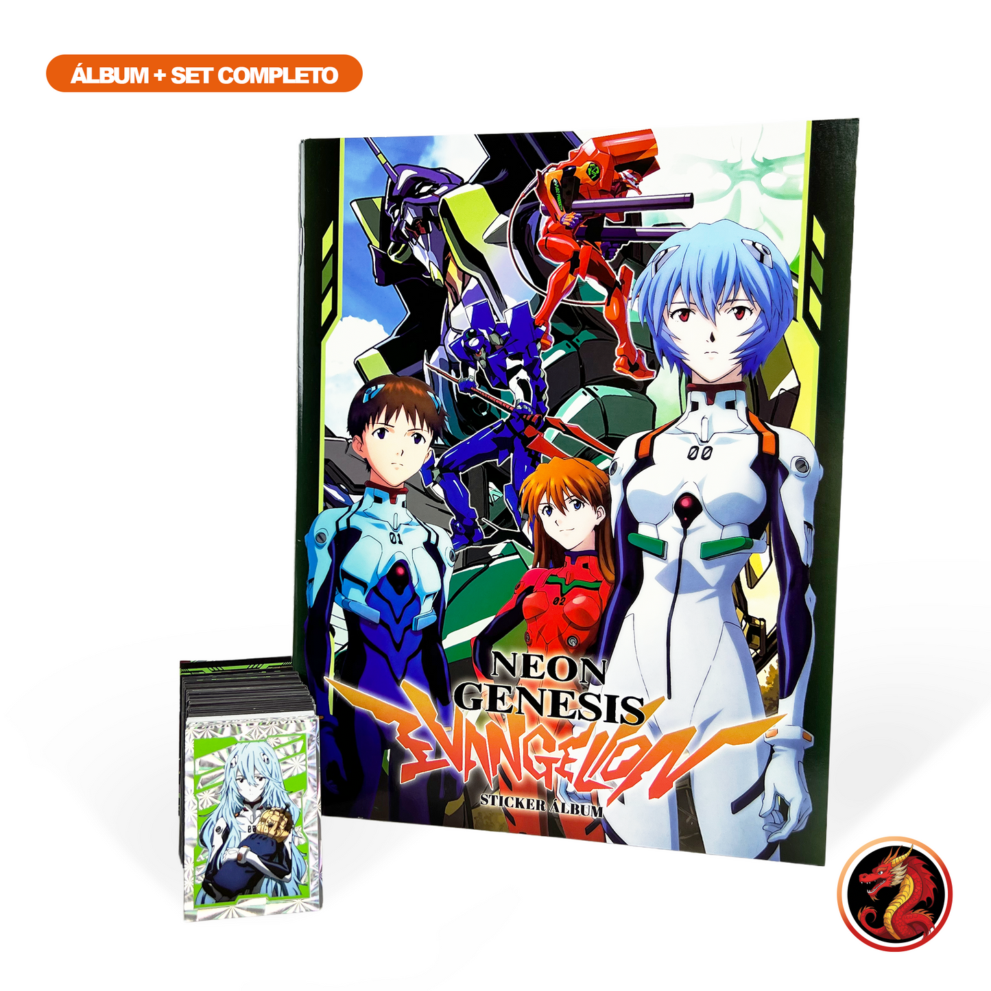 Álbum Evangelion + Set completo a pegar