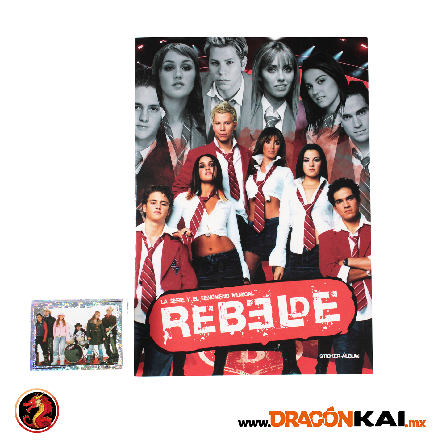 Álbum Rebelde + Set completo a pegar