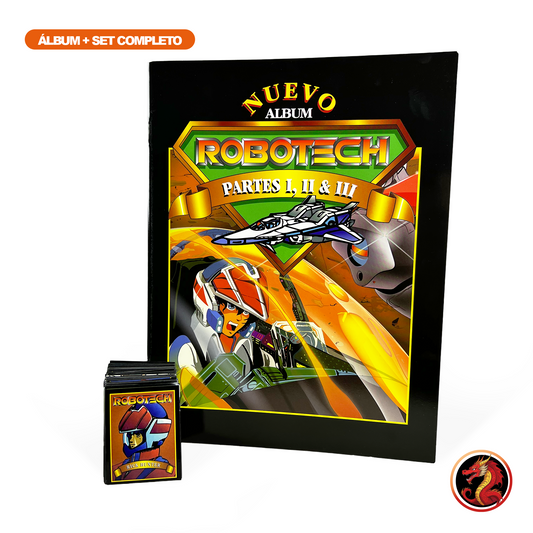 Álbum Robotech Partes I, II & III (Re. Salo) + Set completo