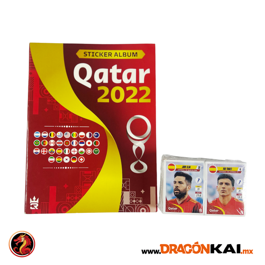 Álbum Qatar 2022 (Editorial 3 Reyes) + Set completo a pegar