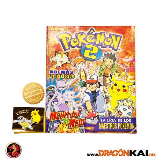 Álbum Pokemon 2 (Original Navarrete)+ set completo a pegar