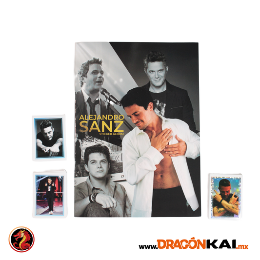 Álbum Alejandro Sanz + Set completo a pegar
