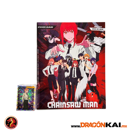 Álbum Chainsaw Man + Set completo a pegar