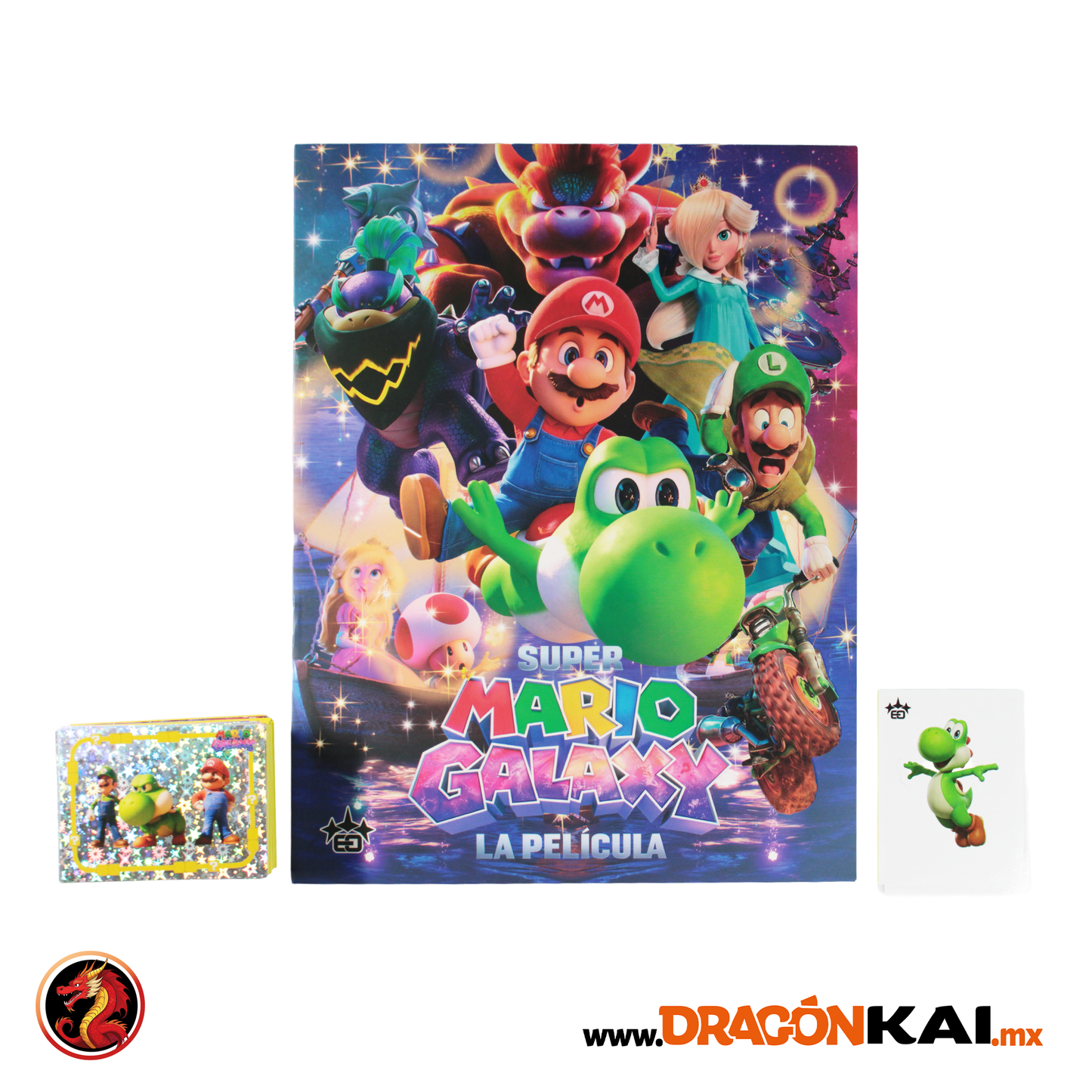 Álbum Super Mario Galaxy: La Película + Set completo a pegar