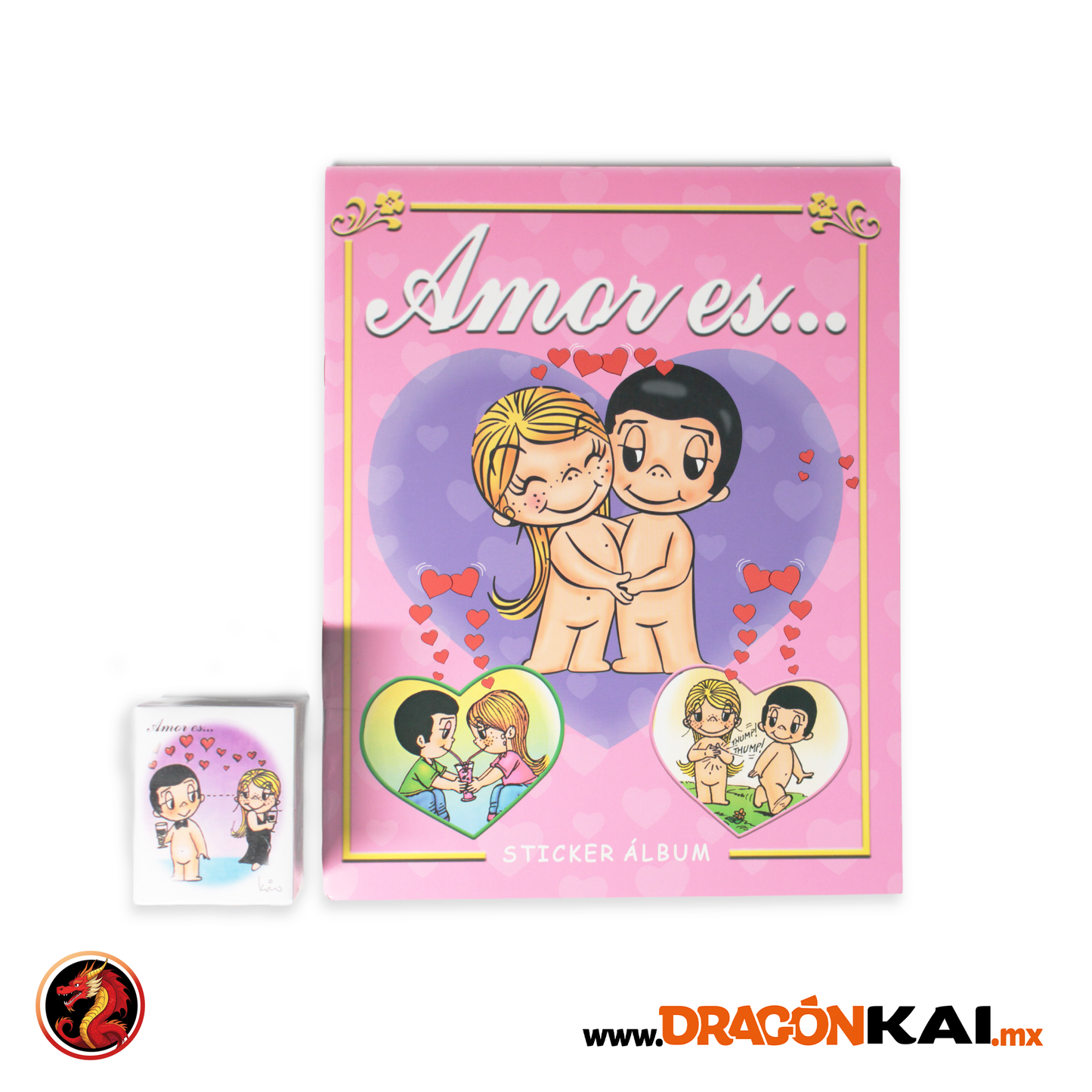 Álbum Amor es (Re. Navarrete) + Set completo a pegar