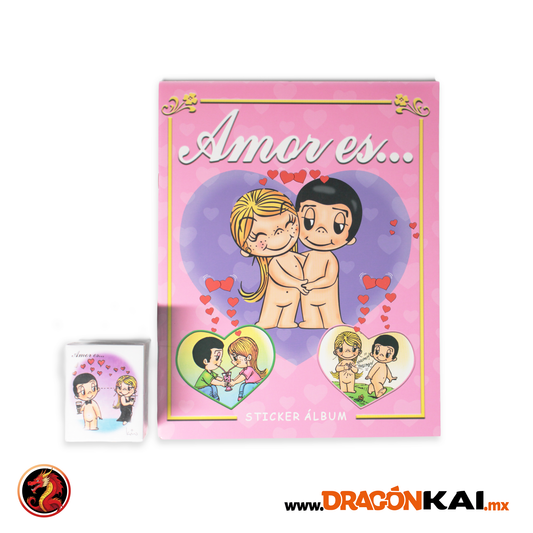 Álbum Amor es (Re. Navarrete) + Set completo a pegar