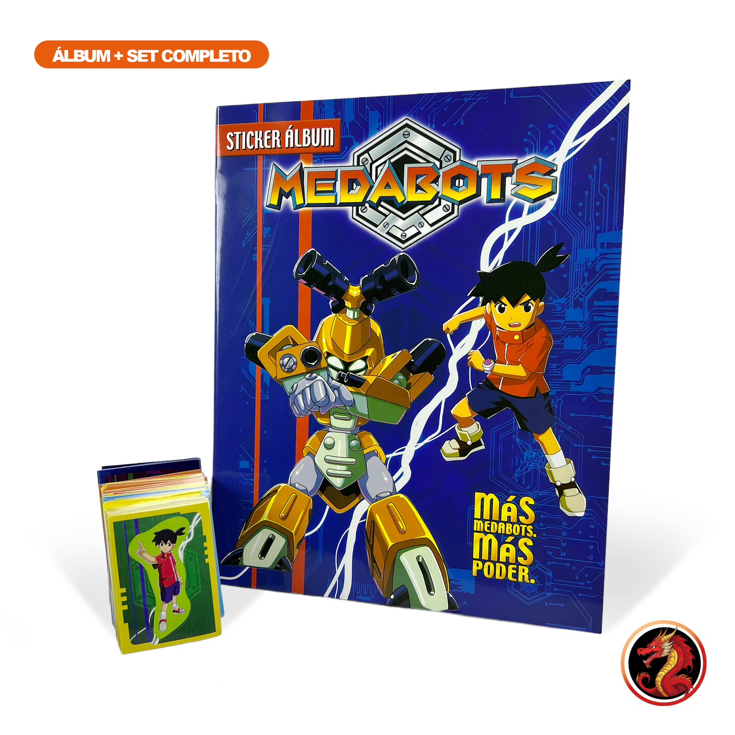 Álbum Medabots (Re. Navarrete) + Set completo