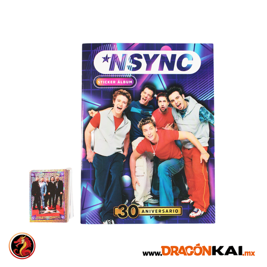 Álbum NSYNC 30 Aniversario + Set completo a pegar