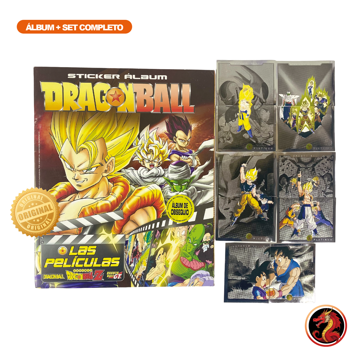Álbum Dragon Ball: Las Películas – Original Navarrete Perú + Set Completo
