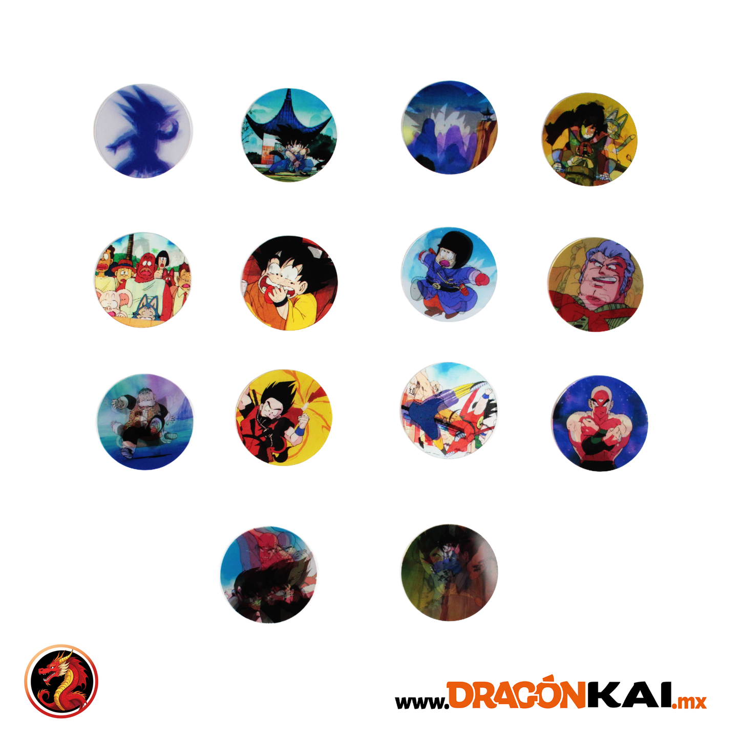Tazos Lenticulares Dragon Ball Anima2 (Custom) +  Coleccionador