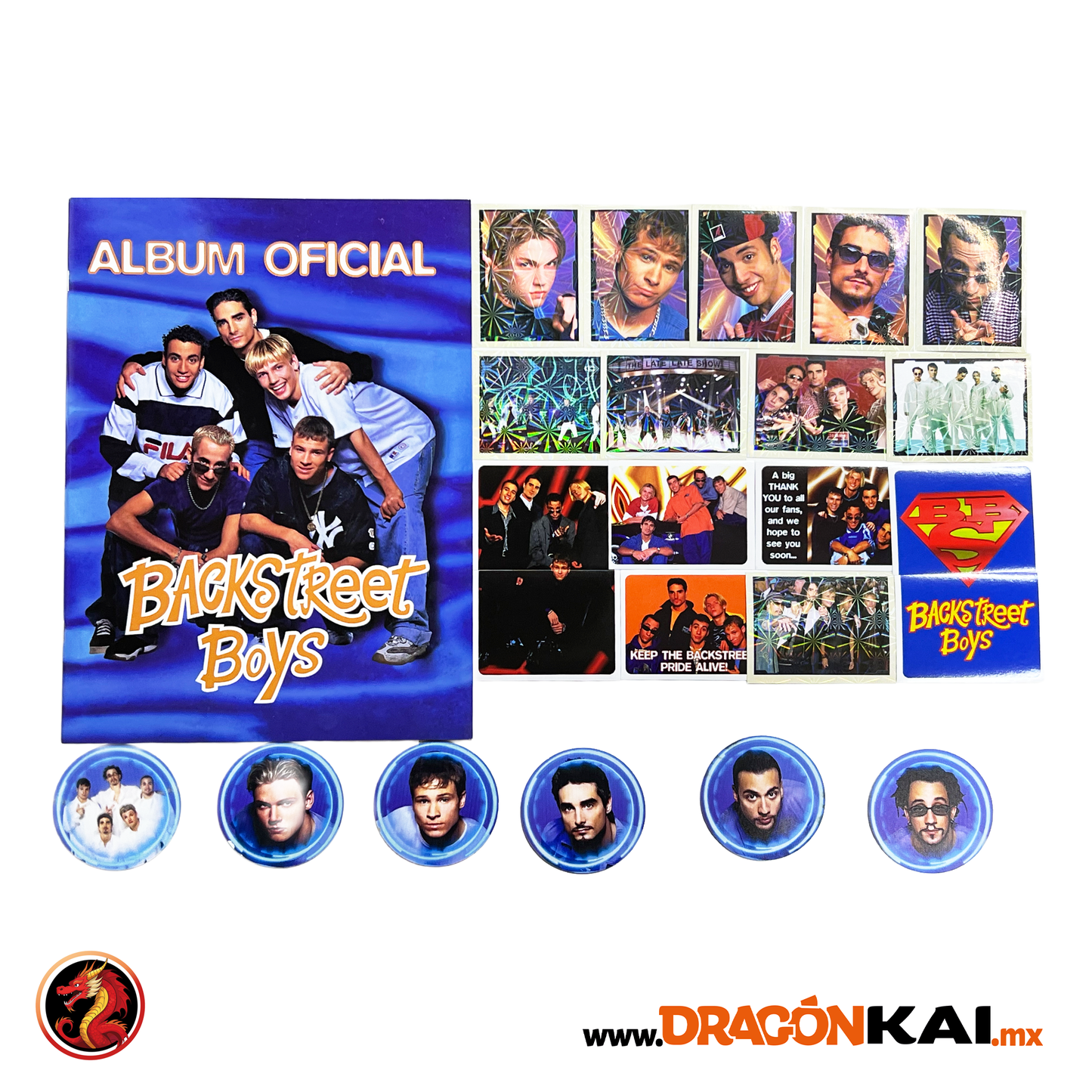 Álbum Backstreet Boys + Set completo a pegar