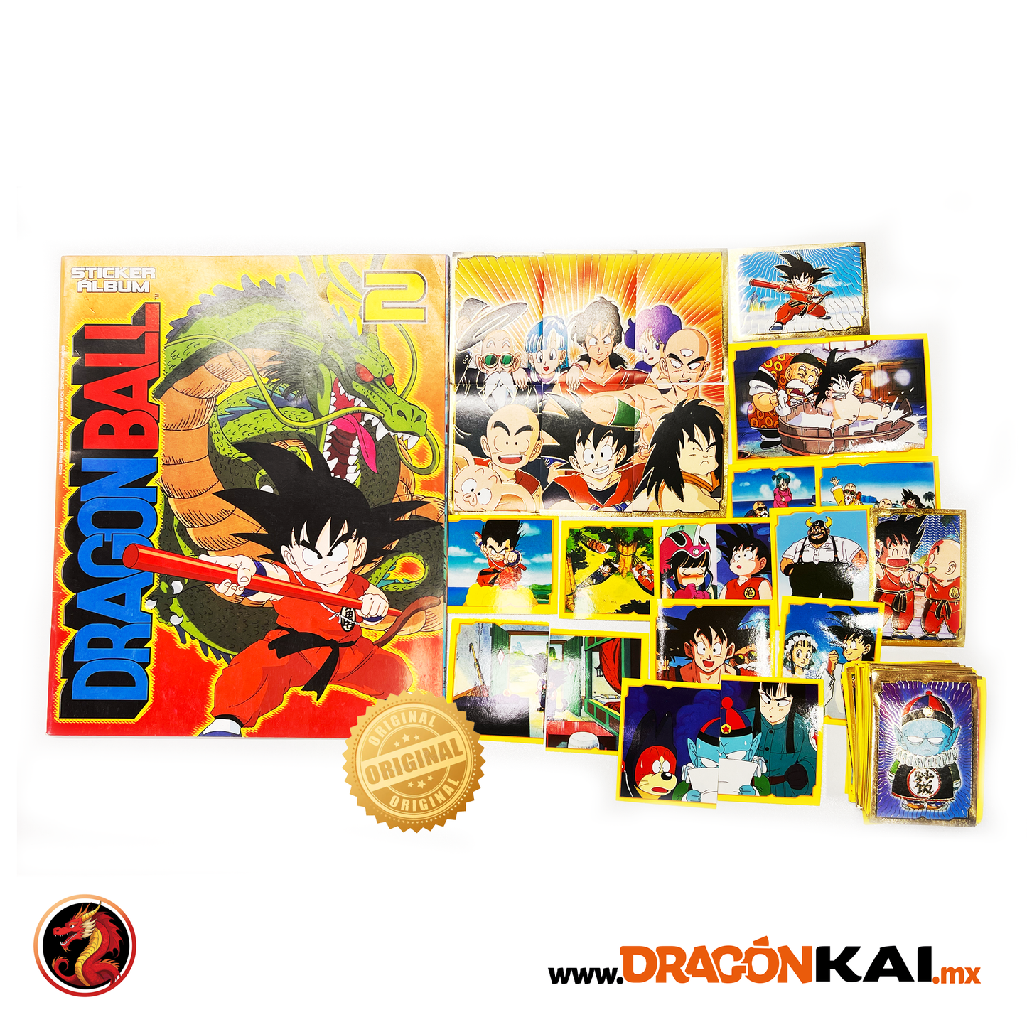 Álbum Dragon Ball 2 (Navarrete 2007) + Set completo a pegar