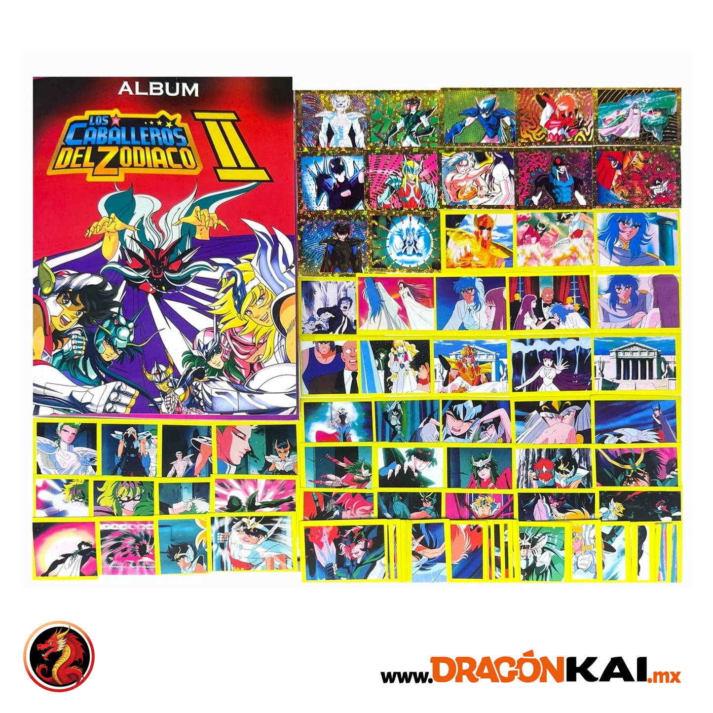 Álbum Caballeros del Zodiaco 2: Saga de Asgard (Re. Salo) + Set completo