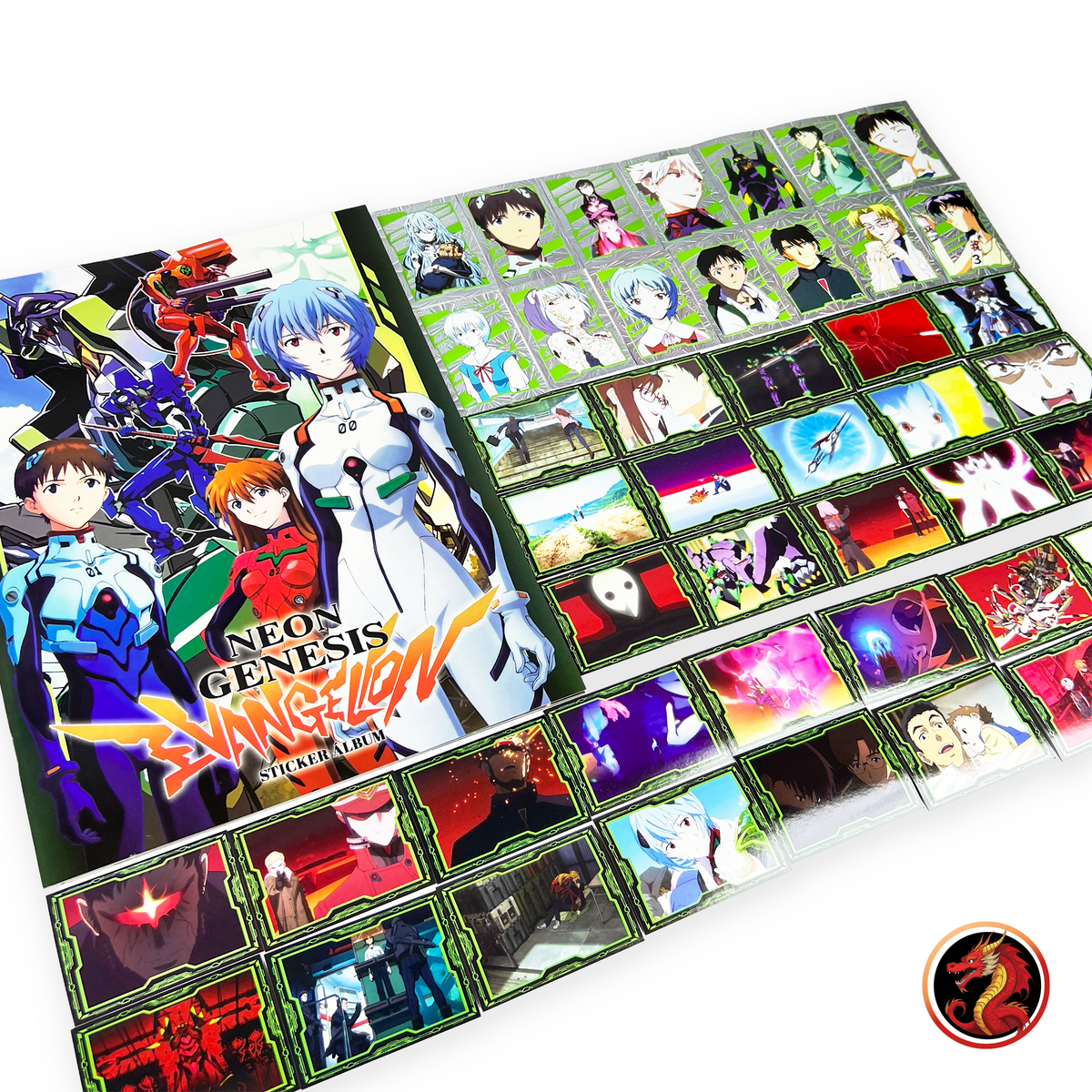 Álbum Evangelion + Set completo a pegar