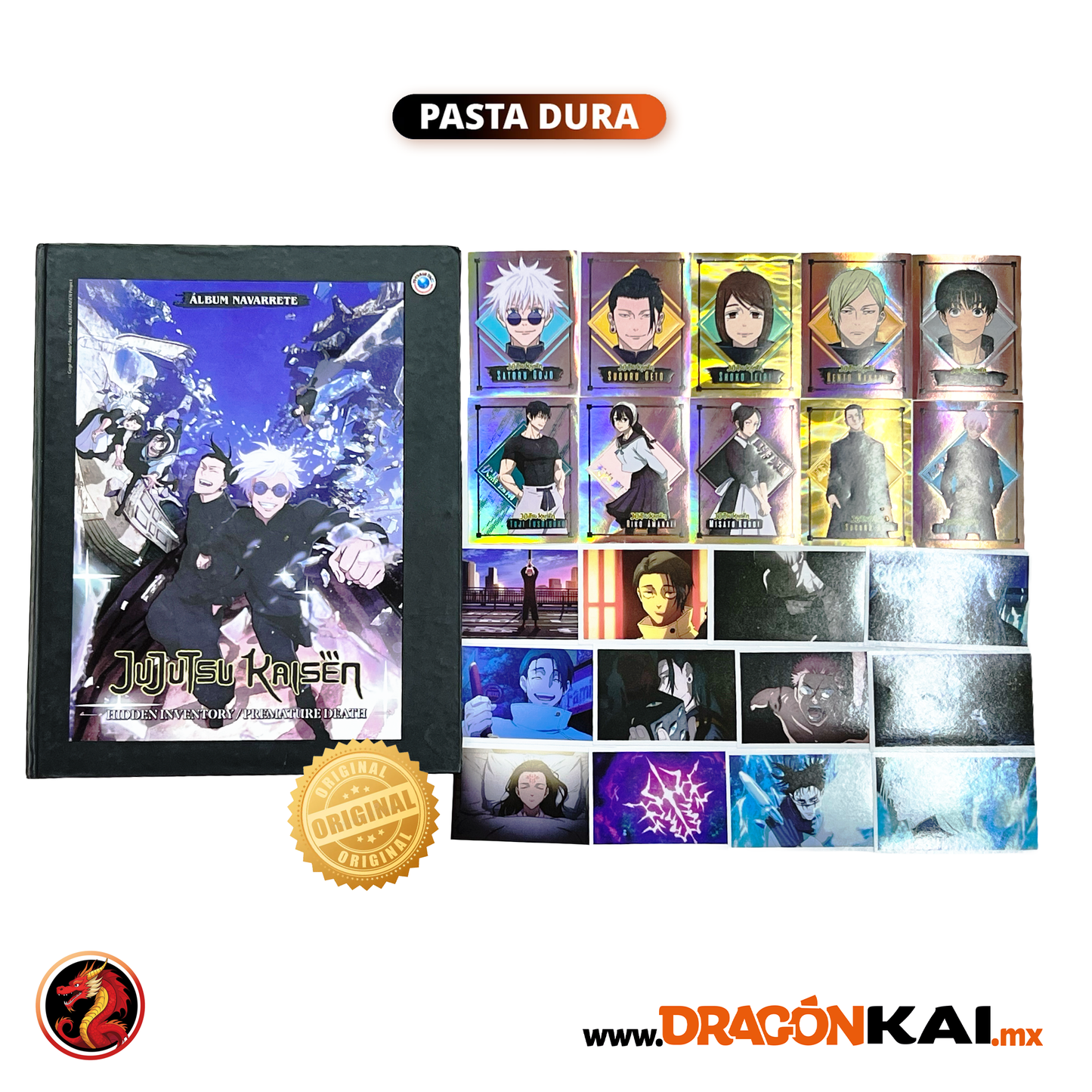 Álbum Pasta Dura Jujutsu Kaisen: Season 2 (Navarrete) + Set completo a pegar