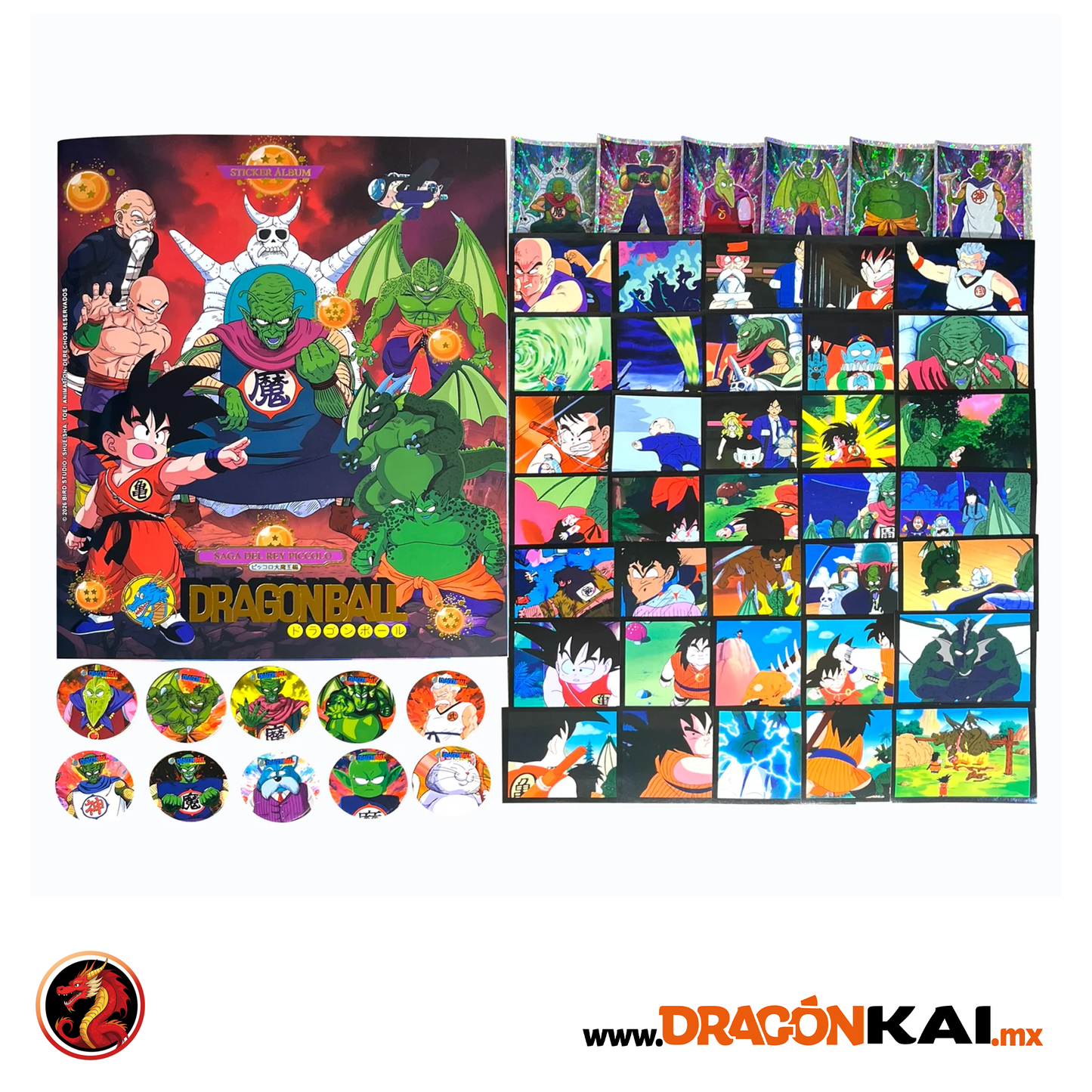 Álbum Dragon Ball 3: Saga del Rey Piccolo + Set completo