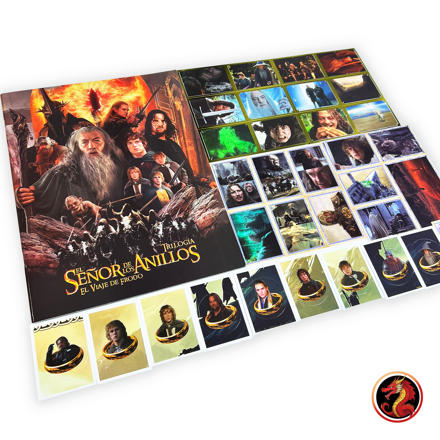 Álbum Trilogía El Señor de los Anillos: El viaje de Frodo + Set completo