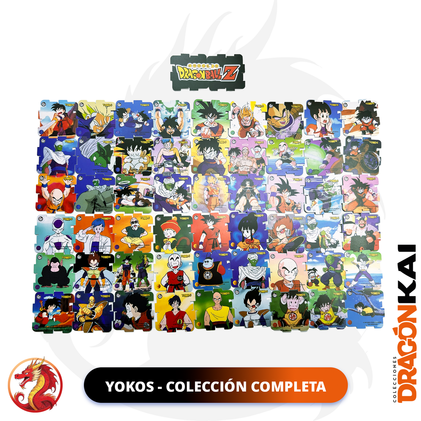 Yokos Dragon Ball Z. Colección completa. (Custom Ver.) 73 piezas