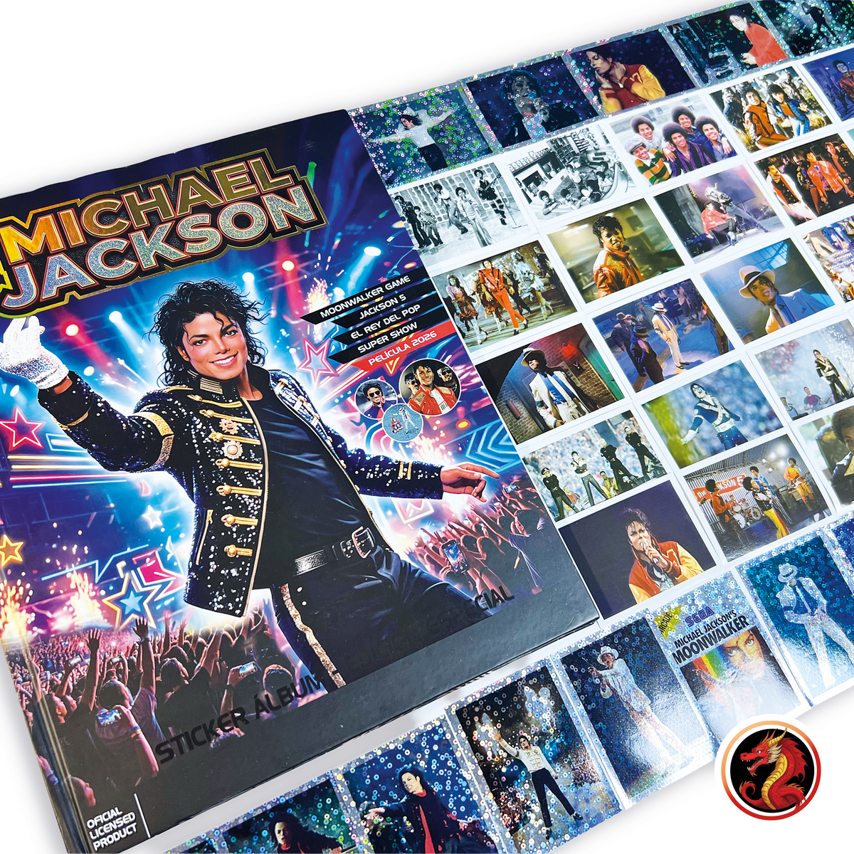 Michael Jackson – The King of Pop | Álbum Pasta Dura + Set Completo