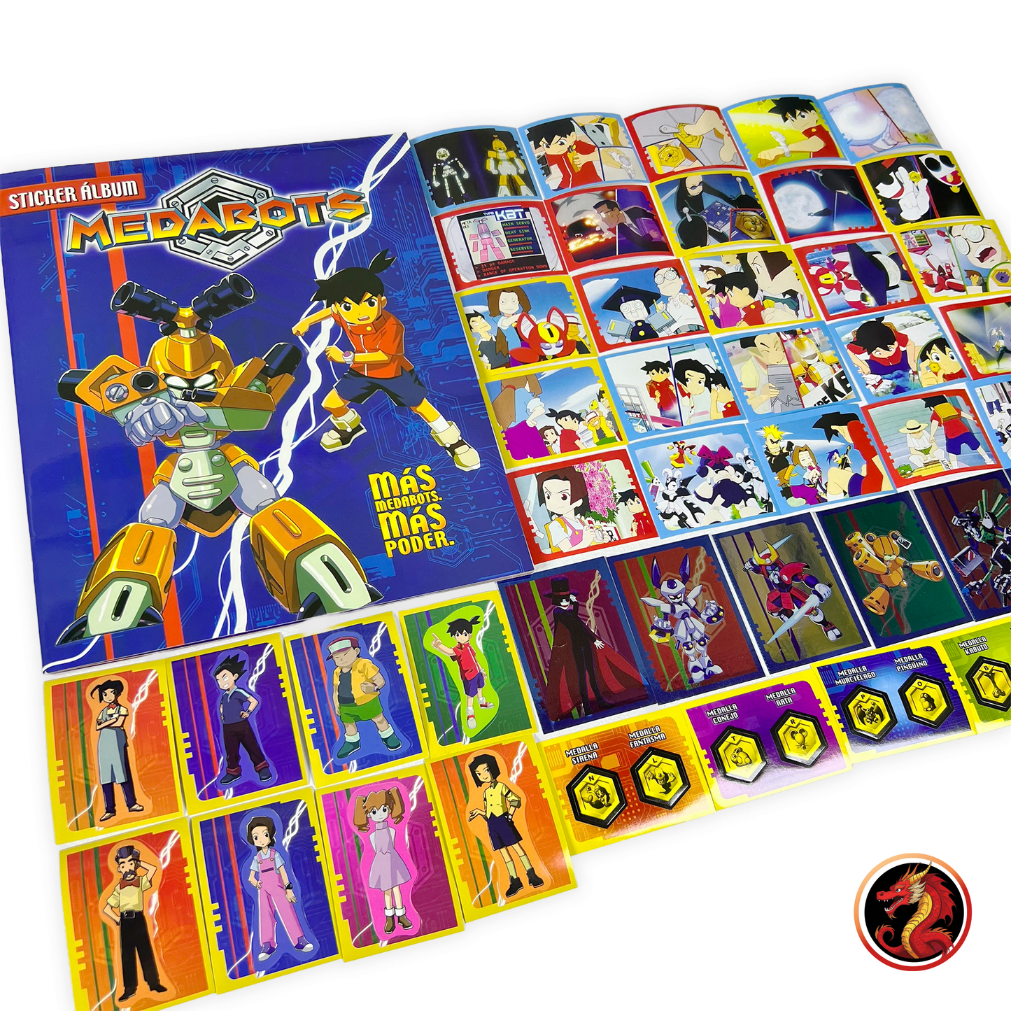 Álbum Medabots (Re. Navarrete) + Set completo