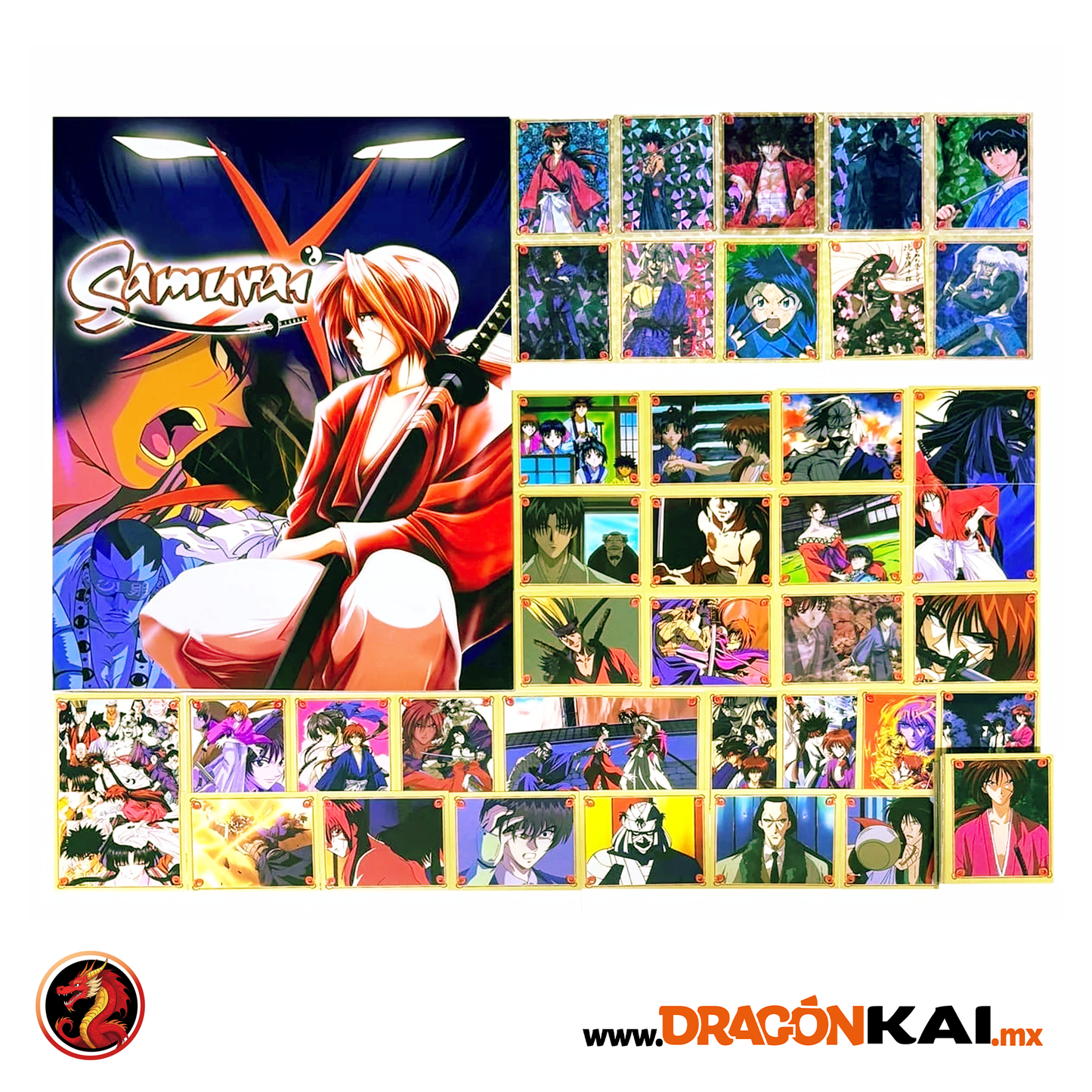 Álbum Samurai X (Re. Salo) + Set completo a pegar