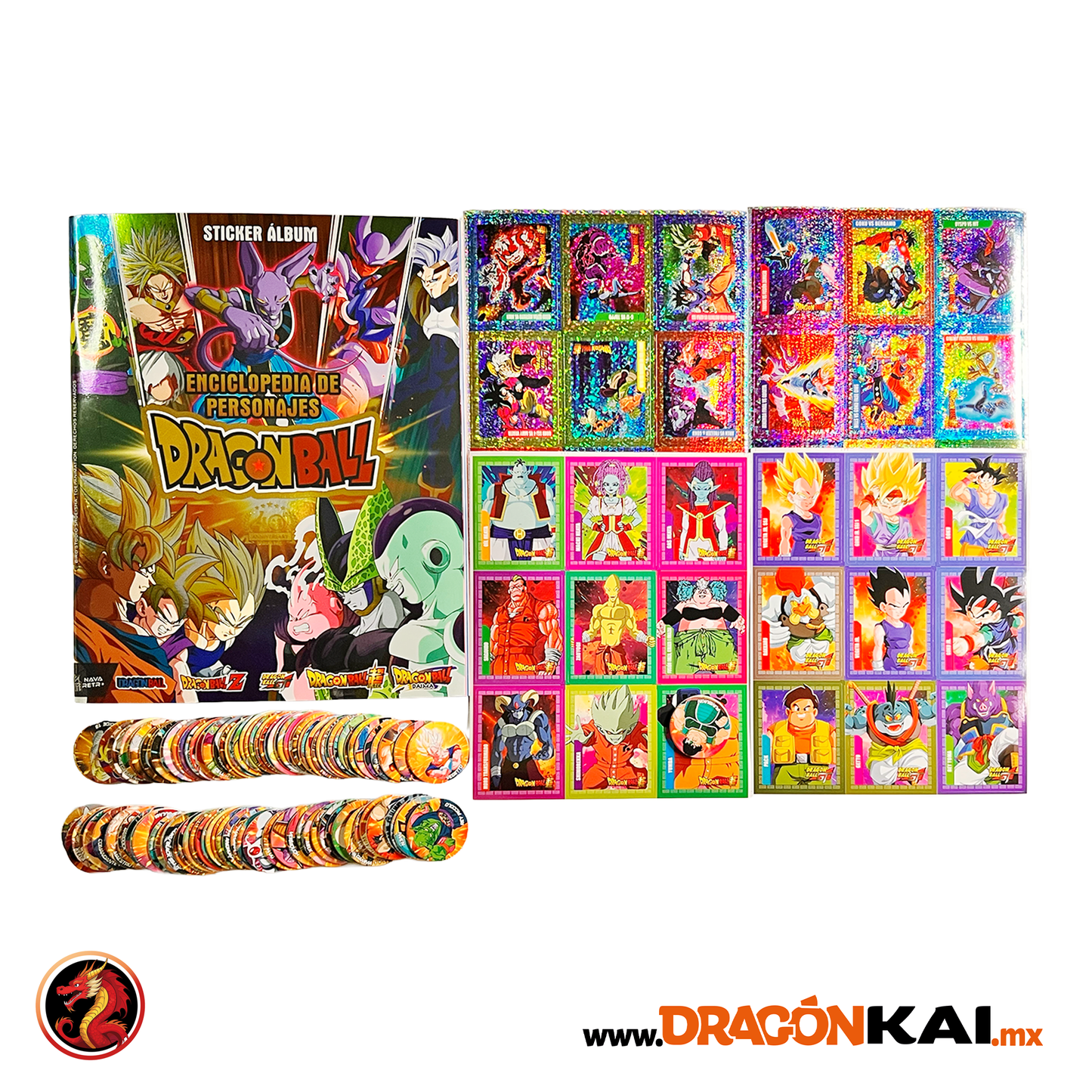 Album Enciclopedia Dragon Ball + Set completo a pegar