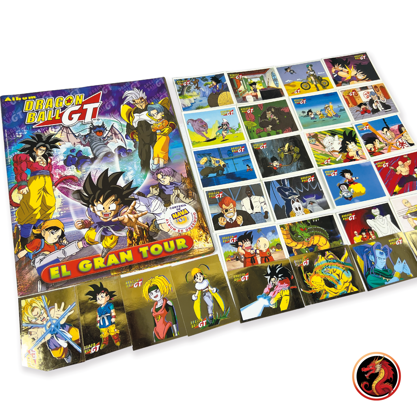 Álbum Dragon Ball GT (Original Navarrete) + Set completo y armables