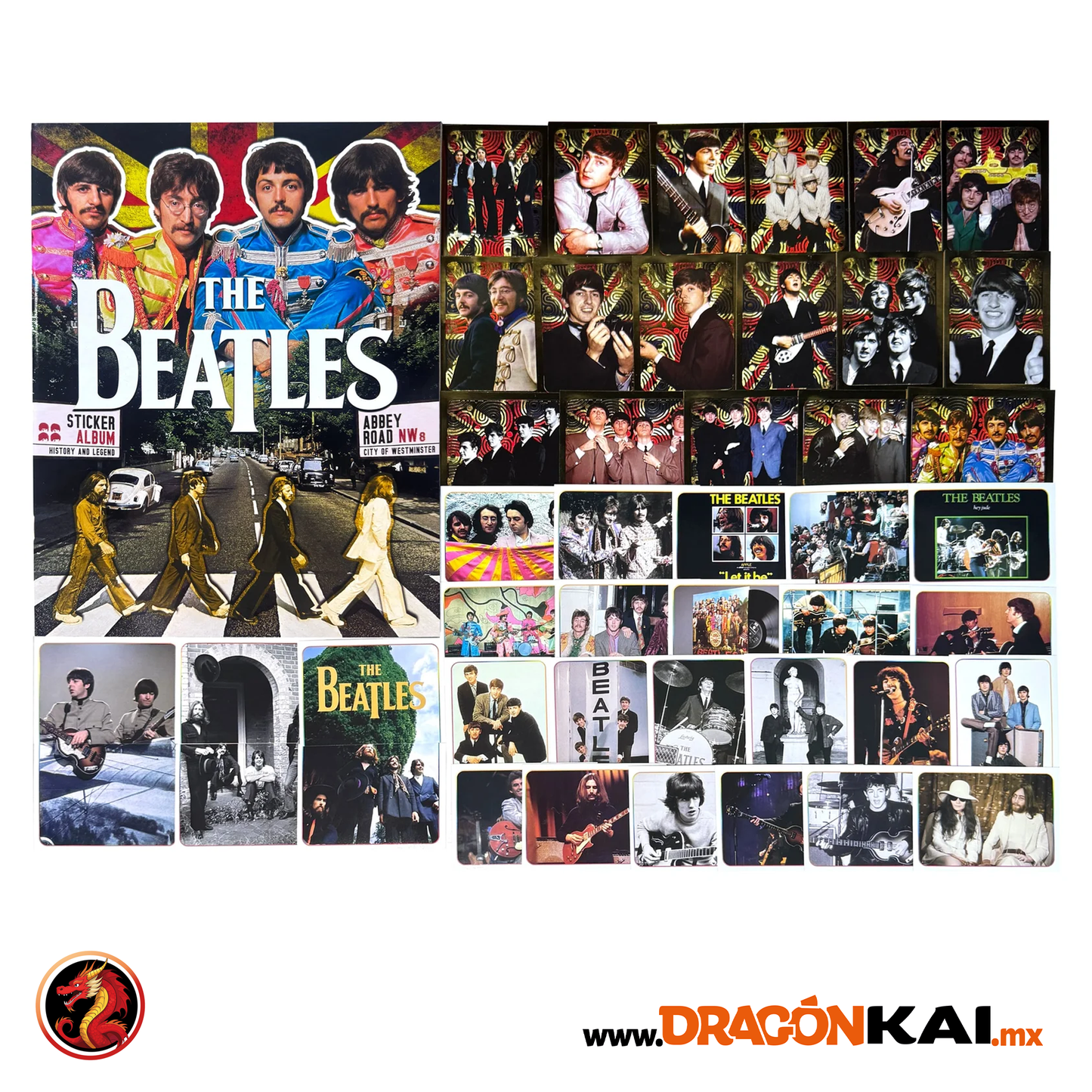 Álbum The Beatles + Set completo a pegar