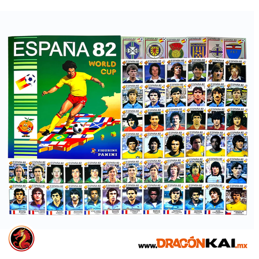 Álbum Mundial España 82 (Re. Panini) + Set completo a pegar