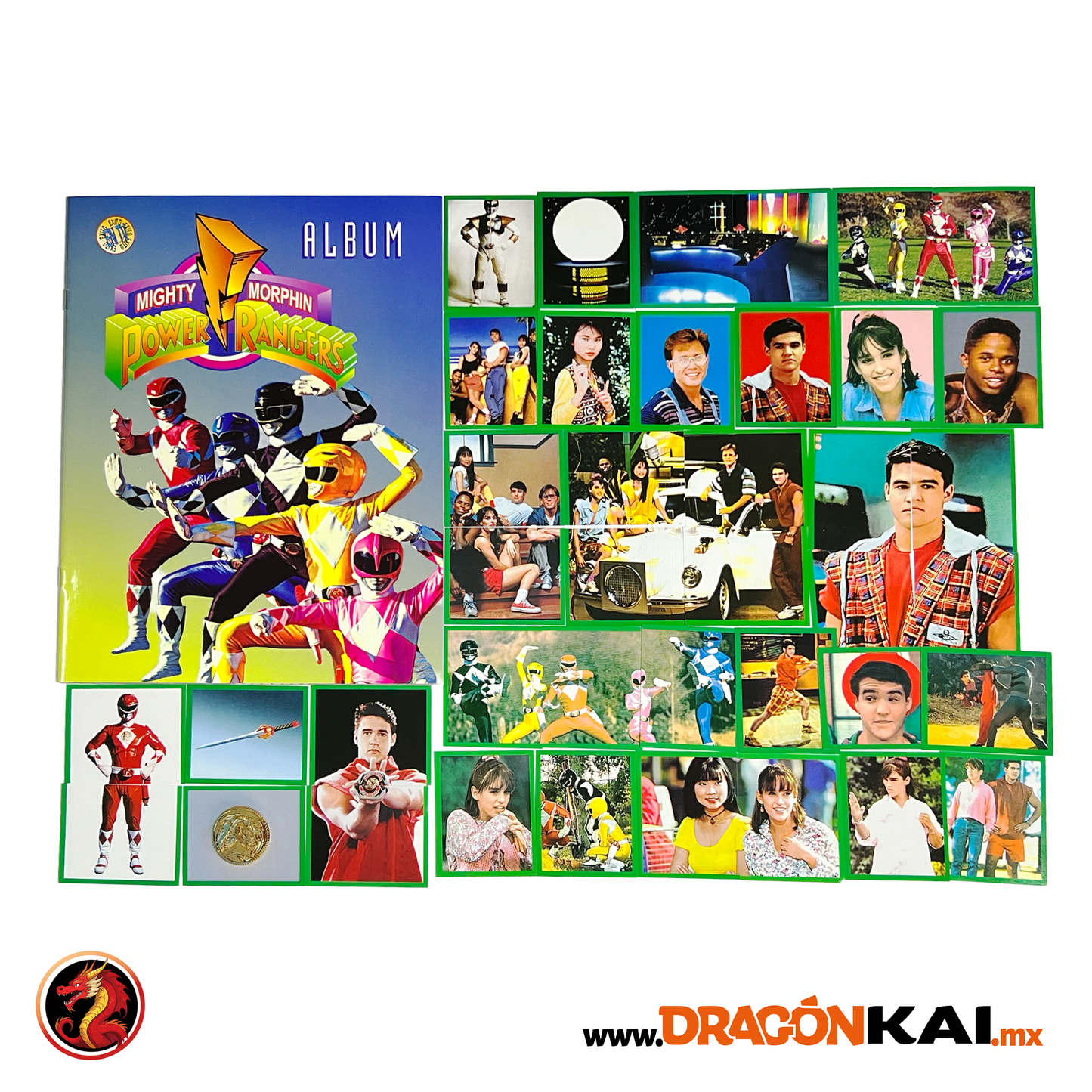 Álbum Power Rangers (Re. Salo) + Set completo a pegar