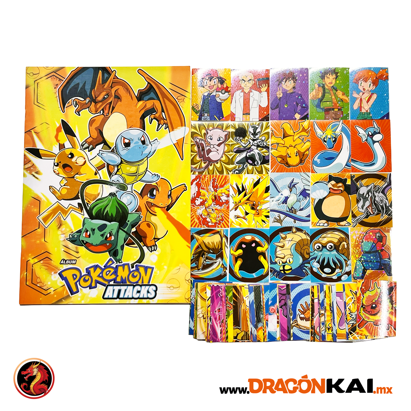Álbum Pokemon Attacks + Set a completo a pegar