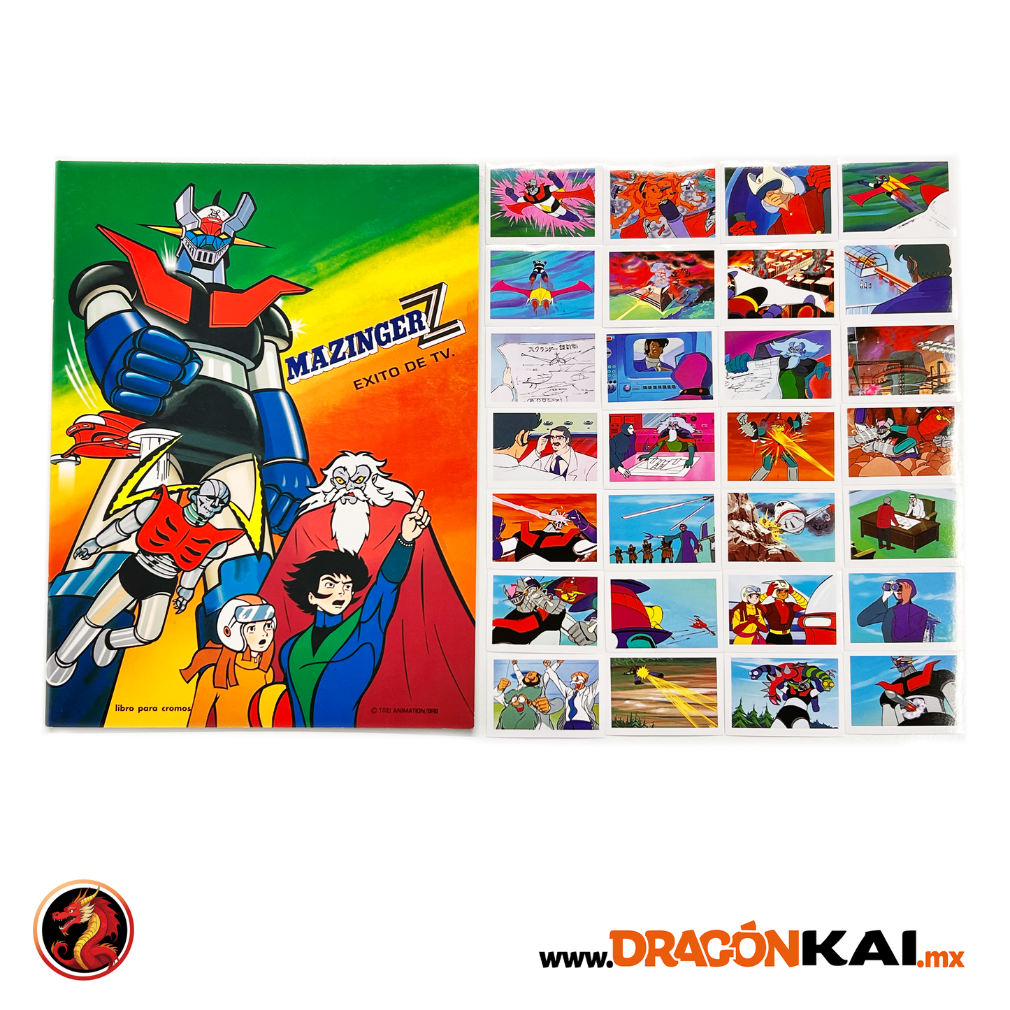 Álbum Mazinger Z + Set completo a pegar