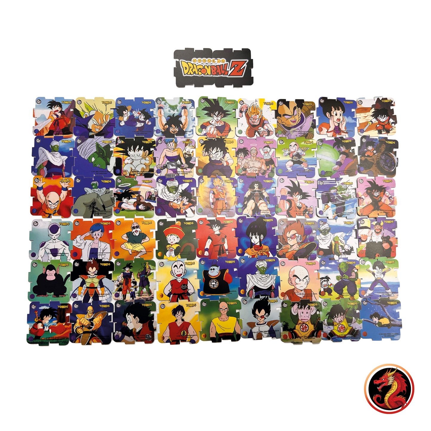 Yokos Dragon Ball Z. Colección completa. (Custom Ver.) 73 piezas + Coleccionador