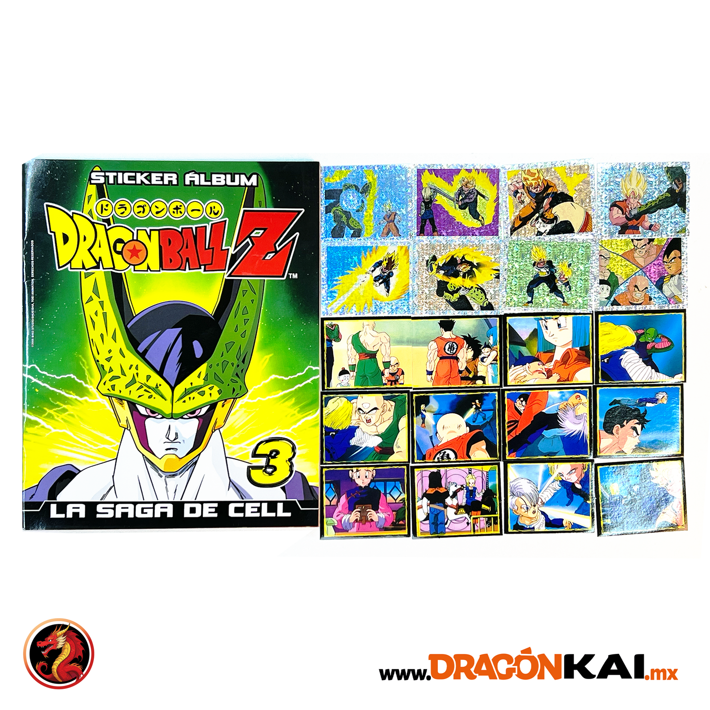 Álbum Dragon Ball Z3 (Ree. Navarrete 2008) + Set completo a pegar