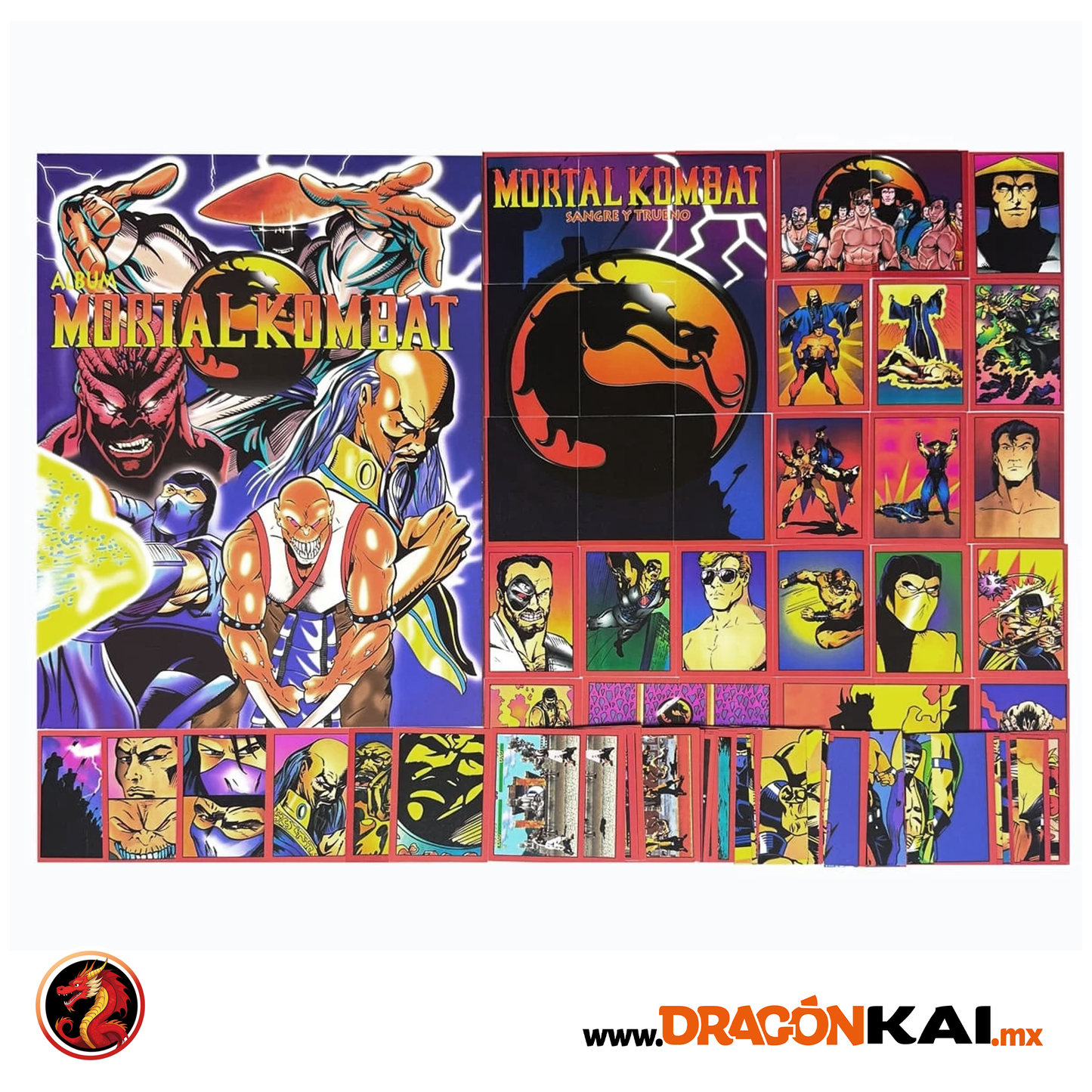 Álbum Mortal Kombat (Re. Salo) + Set completo a pegar