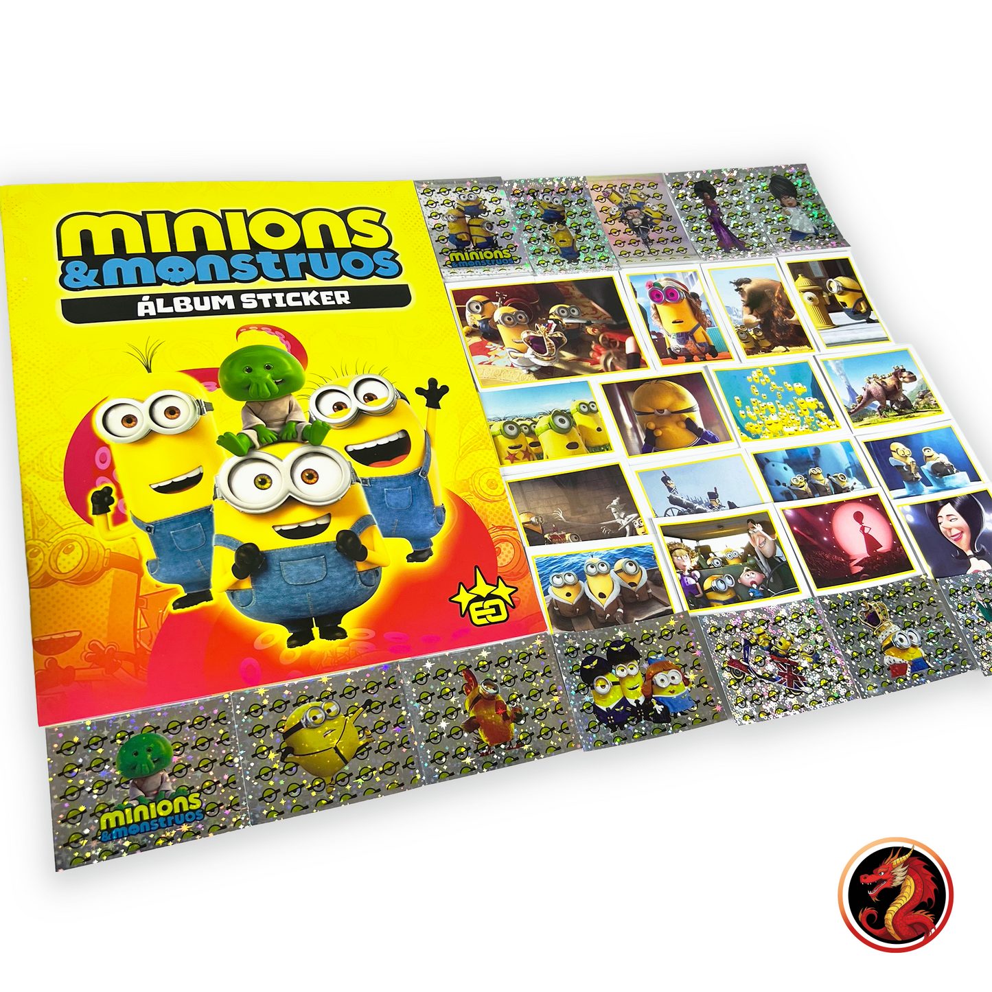 Álbum Minions y Monstruos + Set completo
