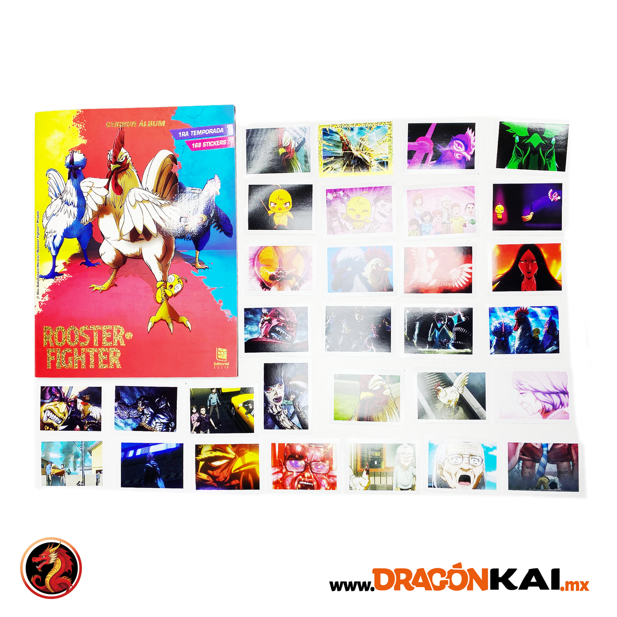 Álbum Rooster Fighter + Set completo a pegar