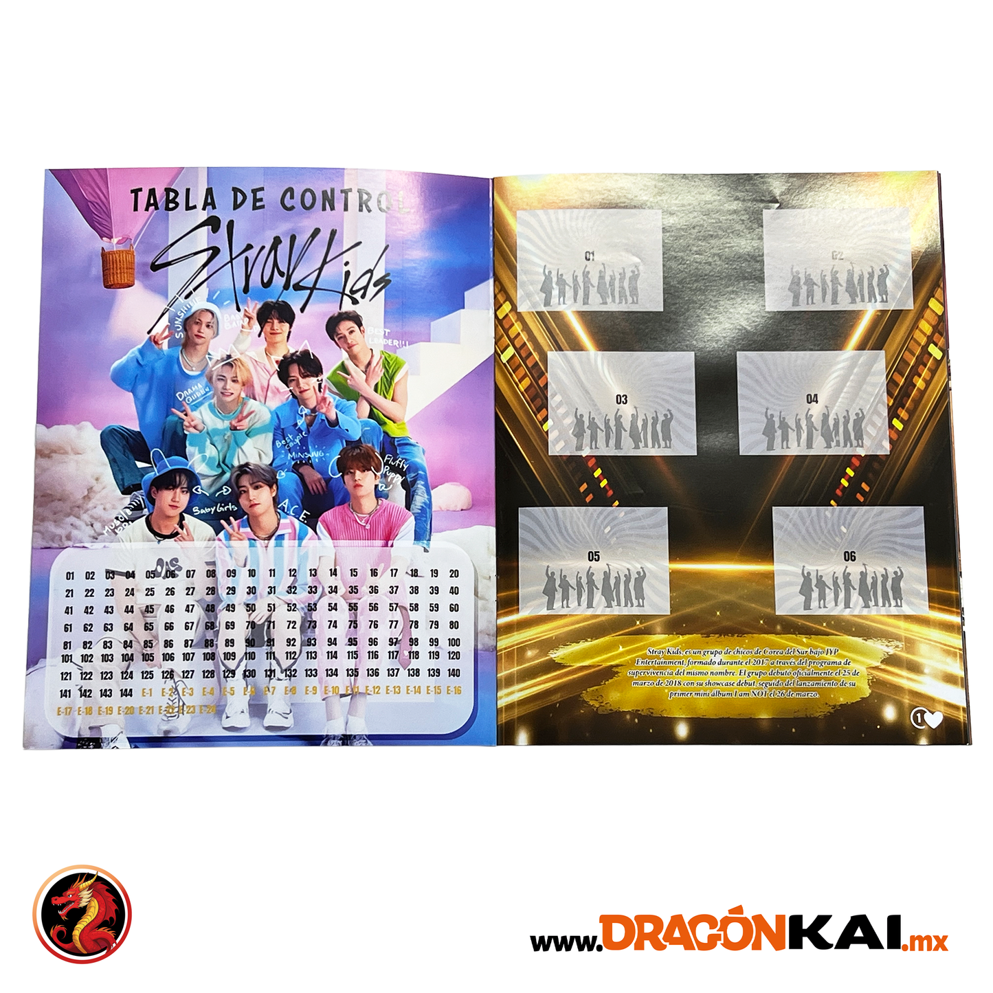 Álbum Stray Kids + Set completo a pegar