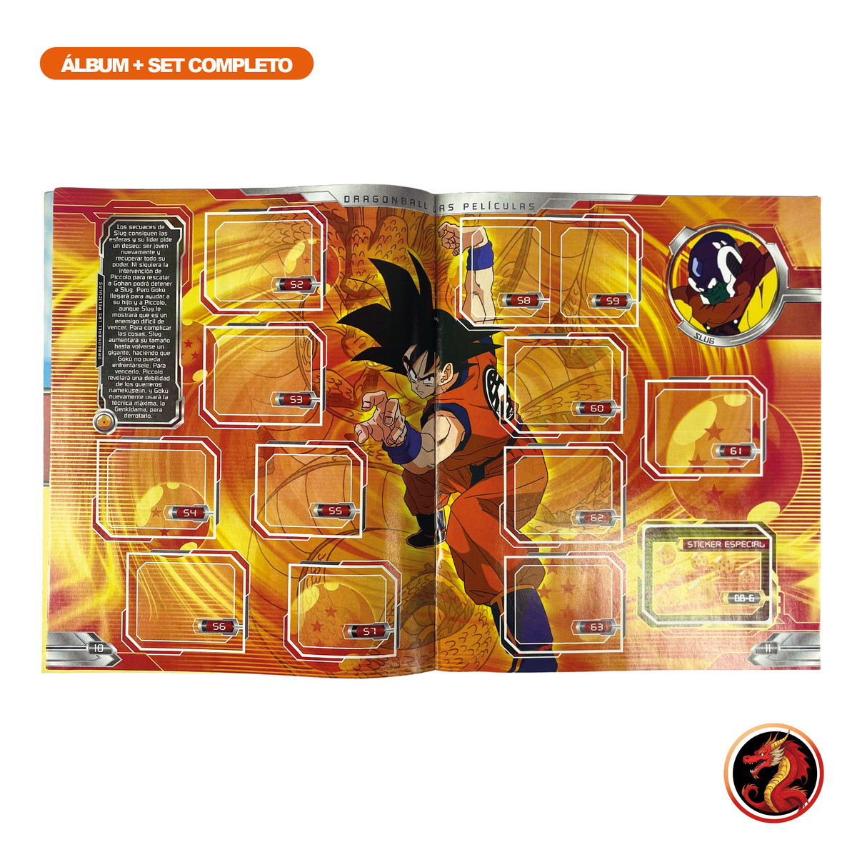 Álbum Dragon Ball: Las Películas – Original Navarrete Perú + Set Completo