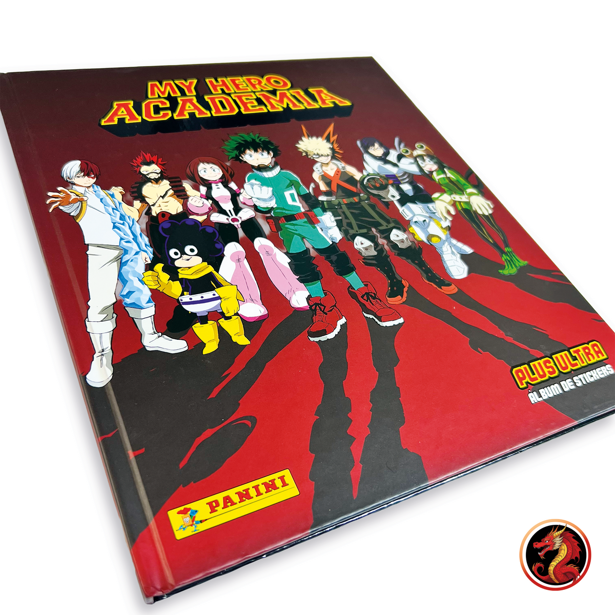 Álbum Pasta Dura My Hero Academia (Panini) + Set completo a pegar y tarjetas