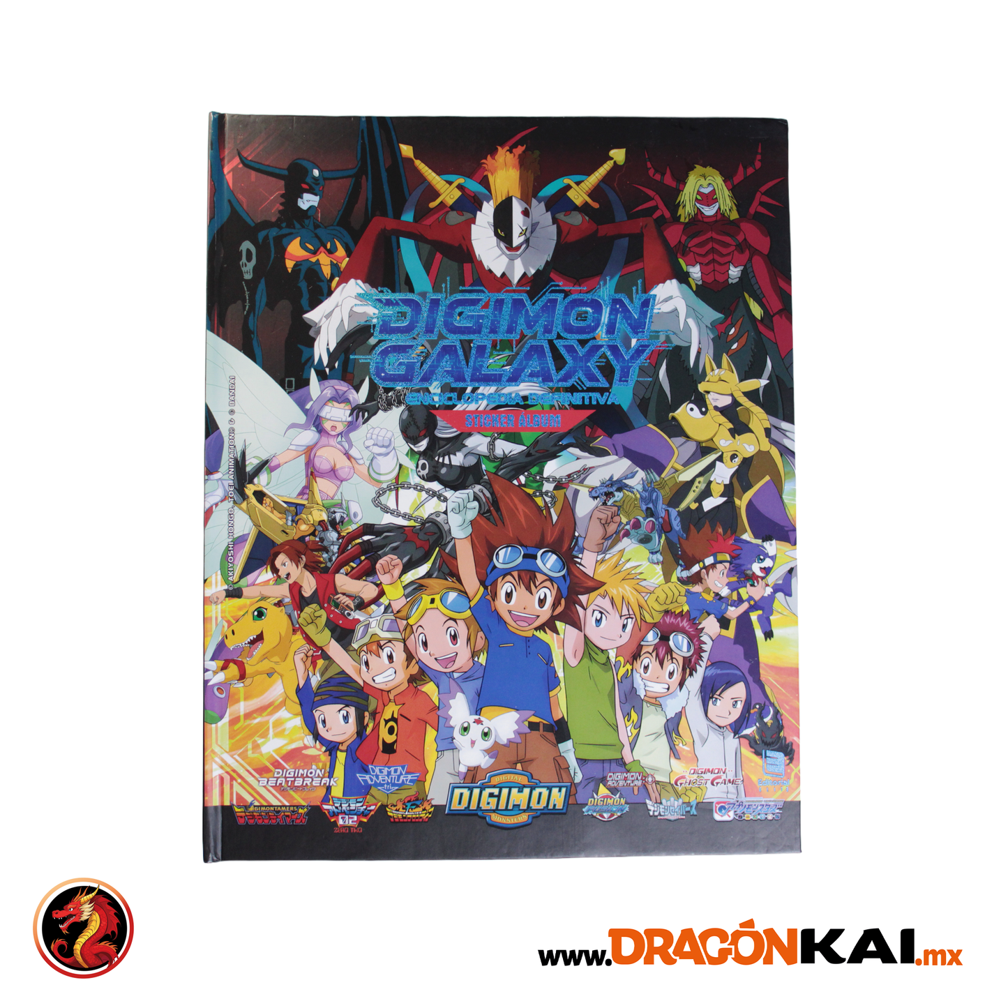 Album Enciclopedia Pasta Dura DIGIMON GALAXY + set completo a pegar