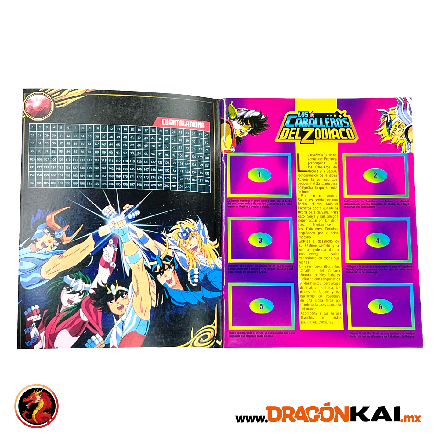 Álbum Caballeros del Zodiaco 2: Saga de Asgard (Re. Salo) + Set completo