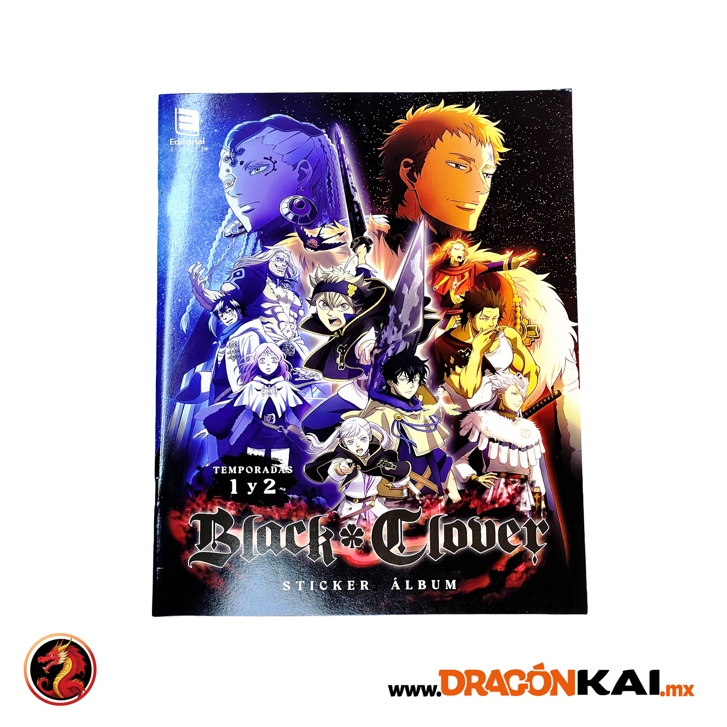 Álbum Black Clover + Set completo a pegar